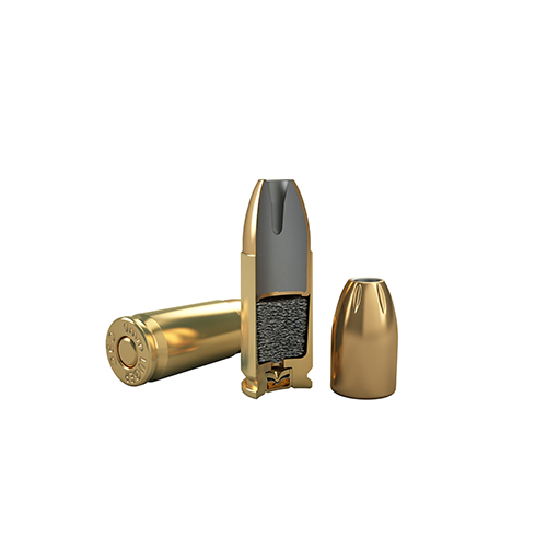 9mm Luger+P 115GR JHP Guardian Gold.